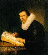 REMBRANDT Harmenszoon van Rijn A Scholar china oil painting reproduction